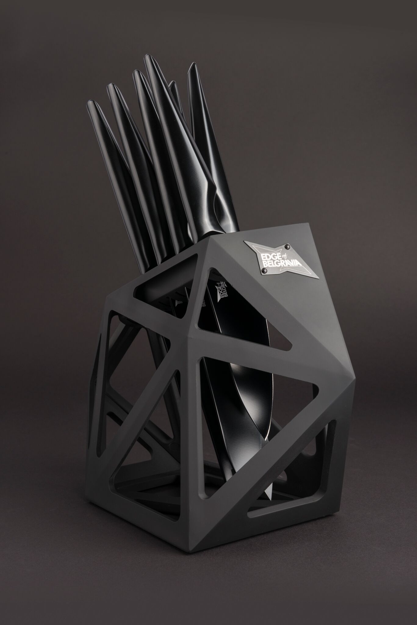 Black Diamond Knife Block