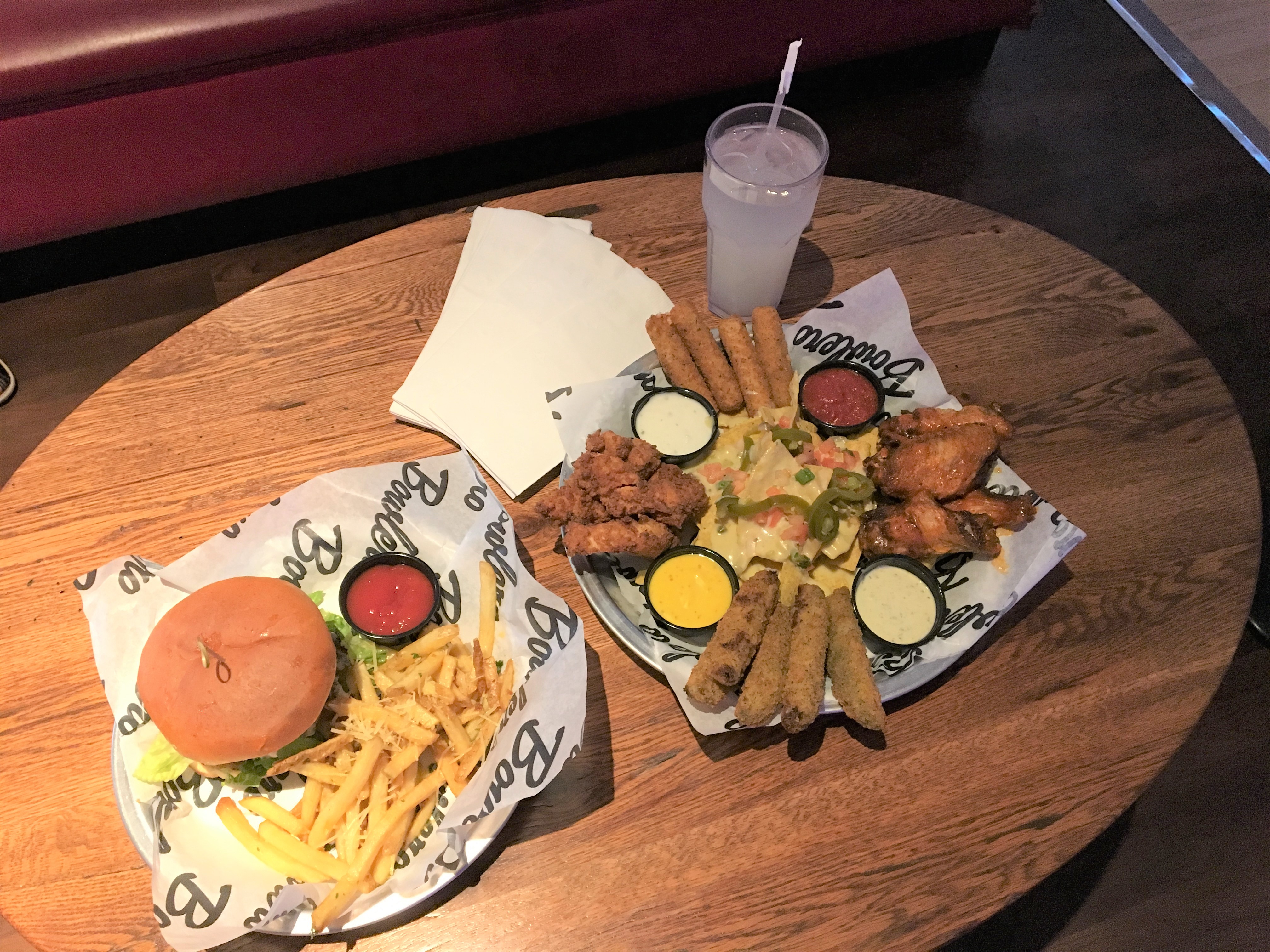 bowling - food